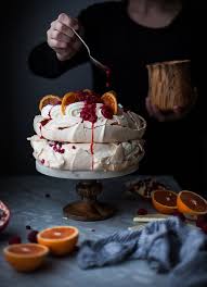 White Chocolate Raspberry Pomegranate Pavlova The Kitchen Mccabe Recipe Desserts Menu Pavlova Recipe Food