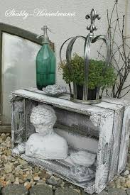 Shabby Gartendeko Terrassendeko Gartenidee Terrassenidee Shabby Chic Dekor Shabby Chic Veranda Shabby Chic Buro