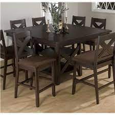 Morgan Espresso Counter Height Butterfly Leaf Table With Storage Base Square Glass Dining Room Table Glass Dining Room Table Dining Table In Kitchen