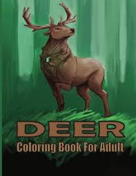 You can print all deer coloring clip art and animations on this page. Deer Coloring Book For Adult A Unique Collection Of Deer Coloring Pages Paperback Skylight Books