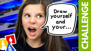 Challenge Time Draw Yourself And Your Youtube We love art and we love you!. challenge time draw yourself and your