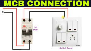 Hello friends aaj aap sikhenge double pole mcb kya hoti hai , kaise kaam karti hai , kaise connection kiye jate hai. Double Pole Mcb Connection Dp Mcb Connection Wiring House Wiring Youtube