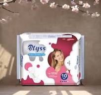 Women's Sanitary Napkin with Perforated Top Sheet - Blyss Collection - ISO,  CE, Halal Certified