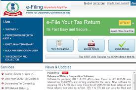 The government of india has introduced the new rule in order to enhance tax compliance while easing the tax the main benefits of efiling income tax returns are mentioned below Income Tax E Filing Step By Step Guide To E File Your Income Tax Return