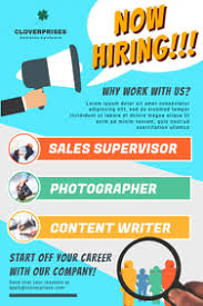 Microsoft has an extensive and diverse selection of flyer templates to suit unique situations. Create Hiring Job Posters For Free Postermywall