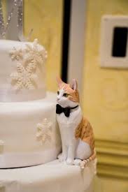 Kitty cat and bear wedding cake topper. 240 Custom Pet Wedding Cake Toppers Dogs Cats Animals Ideas Wedding Cake Toppers Cake Toppers Dog Cake Topper Wedding