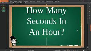 Sec.) is the name of a unit of time, and is the international system of units (si) base unit of time. How Many Seconds In An Hour Youtube