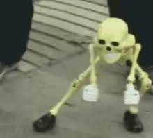 Dancing skeleton template also called: Dancing Skeleton Gifs Tenor