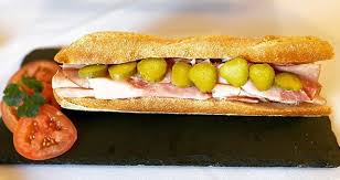 Le Jambon Beurre The Most Famous And Typical French Sandwich French Baguette President Normandie Butter Ham French Sandwich Hot Dog Buns French Baguette