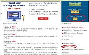 See more of efiling labs on facebook. How To Reset Password If You Forget Password Of Income Tax E Filing Website