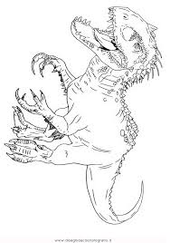 Disegno Indominusrexjurassicworld 2 Animali Da Colorare