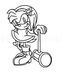 Sonic coloring pages sonic coloring pages coloringpages 3 printable coloring pages. How To Draw Amy Rose Coloring Page Trace Drawing