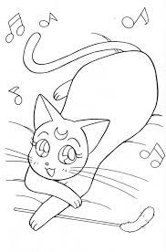 Sailor moon and tuxedo mask coloring pages. Sailor Moon Coloring Pages Sailor Moon Cat Sailor Moon Background