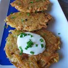 One Of My Fav Recipes To Make When I M Low On Time And Ingredients Latkes Are Sooo Much Better Than Plain Baked Or B Potato Latkes Recipes Crispy Sweet Potato