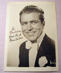 Vintage 1930s Hollywood Signed Photo Orrin Tucker Big Band Leader Oh Johnny  Oh