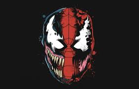 75 anti venom wallpapers on wallpaperplay. Wallpaper Art Black Background Spider Man Venom Carnage Images For Desktop Section Minimalizm Download