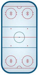 Entweder ein punkt oder eine 60 cm lange linie in sieben meter entfernung von der. Spielregeln Eishockey Wetten