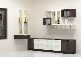 Chizela Crockery Unit With Laminate Finish Crockery Unit Design Cabinet Door Makeover Crockery Unit
