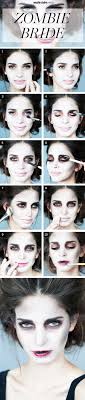 makeup how to zombie bride
