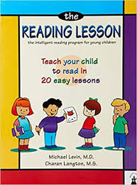 The extent to which a person has read; Amazon Com The Reading Lesson Teach Your Child To Read In 20 Easy Lessons 9780913063026 Levin Md Michael Langton Ms Charan Books
