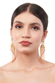 1 Gram Gold Plated Jhumka Earrings