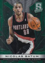 He is just 22 years old and his potential is through the ceiling. 2013 14 Panini Spectra Trail Blazers Basketbol Karta 17 Nicolas Batum 199 Ebay
