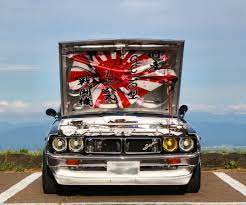 ケンメリの裏筋 ギンギン car old nostalgia nostalgic nissan skyline datsun 240k painting fun happy instagood photo japan cars nissan skyline gtr skyline gtr
