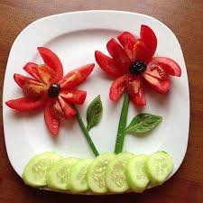 I can get them to my daughter in three. Simple Decorate Vegetables Salad Dish Stylish Home Decors Food Recipes Beauty Care Recipes Food Art For Kids Food Art Fun Kids Food