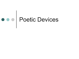 poetic devices ppt video online download