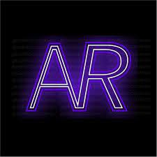 Premade AR Neon Logo Design Elegant & Modern A R Initial - Etsy