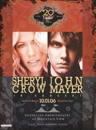 Sheryl Crow Vintage Concert Poster from Shoreline Amphitheatre, Oct 1, 2006  at Wolfgang's
