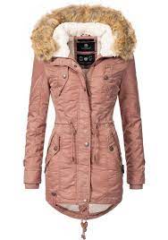 .etiqueta con logo (cremallera con las famosas tiras), ✓ comprar navahoo la viva abrigo de material exterior: Navahoo Wintermantel La Viva Hochwertiger Winterparka M Grossem Fellimitat Online Kaufen Otto