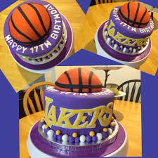 Basketball cake designs and ideas. Lakers Birthday Cake Basketball Birthday Cake Sports Birthday Cakes Basketball Cake