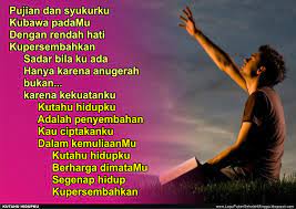 Free bukan dengan kekuatanku medley harapanku pujian penyembahan saat teduh lagu rohani kristen mp3. Lirik Lagu Pujian Rohani Kristen Sekolah Minggu Gereja Tuhan Yesus Kutahu Hidupku Adalah Penyembahan