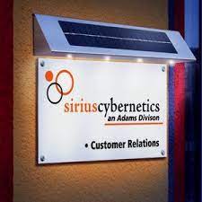 Eclairage solaire pour panneau publicitaire. Applique Panneau Pub Sonergi