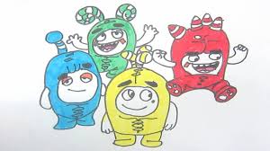 If so feel free to post your pictures. Oddbods Characters The Oddbods Show One Minute Draw Youtube