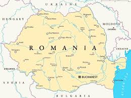 Forme de relief, zone administrative; Harta Romaniei Harta Rutiera Romania