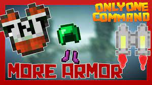 This generator is a fun tool that is intended to help minecraft players learn the basics of game commands and does not offer every option. More Armor Command Block 1 9 1 1 9 Mod Minecraft Net