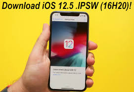 Download Ios 12 5 Ipsw 16h20 For Ipad Iphone Ipod Direct Links