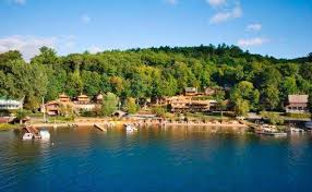 Trout House Village Resort Log Cabin Lodging Near Lake George Ny Lake George Ny Lake George Lake George Cabins
