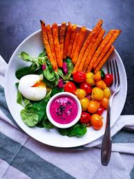 Frites Patate Douce Sauce Betterave A La Japonaise Frite De Patate Douce Recette Patate Recette Asiatique
