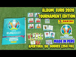 7 reais con 15 centavos r$ 7, 15. Album Euro 2020 Tournament Edition De Panini Apertura 50 Sobres Made In Peru Eurocopa Futbol