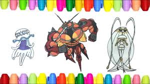 This liquid is also immensely adhesive. Pokemon Coloring Pages Nihilego Buzzwole And Pheromosa Youtube