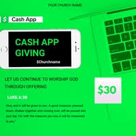 Maybe you would like to learn more about one of these? 1 500 Cash App Giving Customizable Design Templates Postermywall
