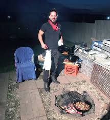 The food is then put on the grill and you cook in the same way as you would if you were cooking on a bbq. New Sewickley Man S Wood Fire Cooking Makes Him A Hot Commodity