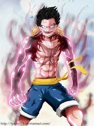 Luffy Haki One Piece Deviantart Luffy Gear Fourth One Piece Manga Luffy