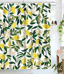 Amazon Com Tapejoy Fruit Shower Curtain Summer Main Shower Curtain Tempting Delicious Sho Orange Shower Curtain Funny Shower Curtains Yellow Shower Curtains