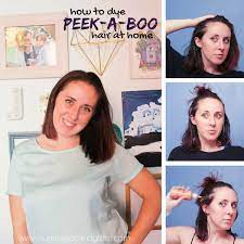 How are peekaboo highlights done? How To Dye Peek A Boo Hair Sugar Spice And Glitter