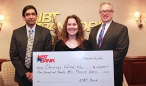 Its customers are served from 157 locations. Nbt Bank Supports Chenango United Way Nbt Bank