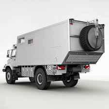 Mercedes Zetros Home 3d Model Mercedes Expedition Truck Motorhome